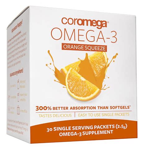 coromega omega 3 orange squeeze.